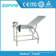 SF-DJ117 Sofá de hospital plegable portable del sofá del acero inoxidable